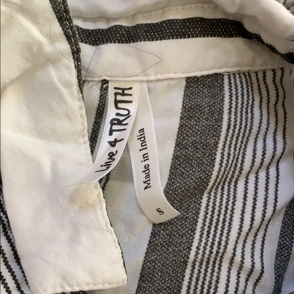 striped button down - Picture 2 of 3